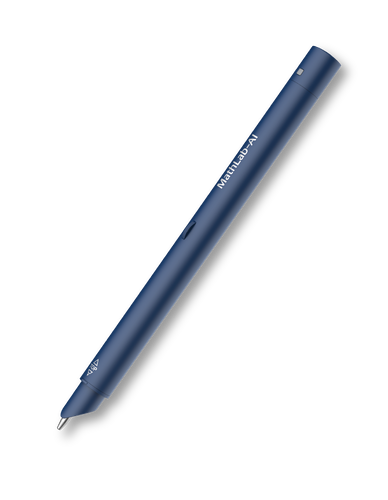 Blue MathLab-AI branded digital pen