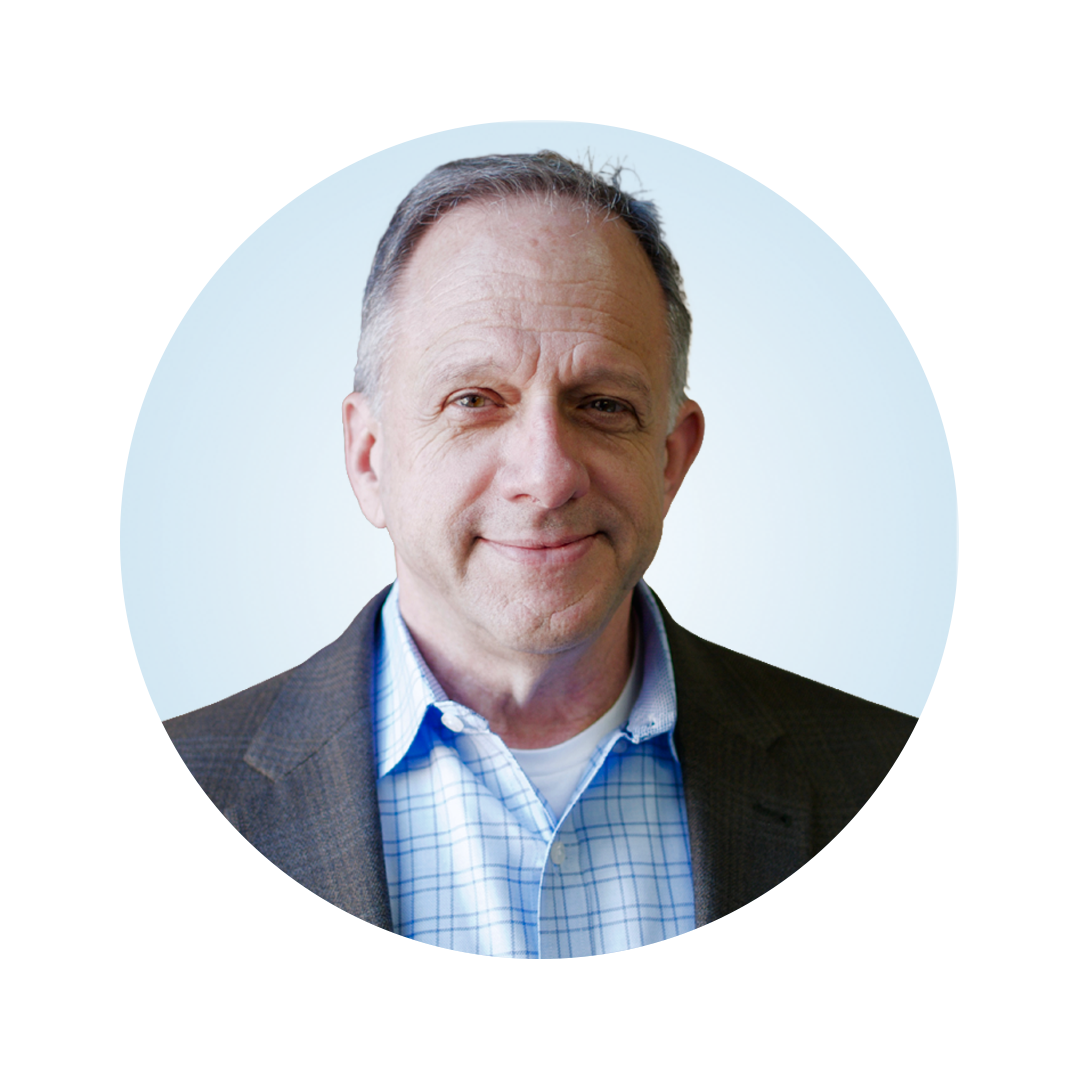 Joseph Wise, Executive Chairman, KAITLab in a light blue circle