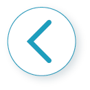 a blue arrow within a white circle with a blue outing pointing left