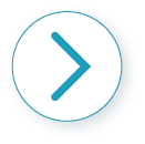 a blue arrow within a white circle with a blue outing pointing right